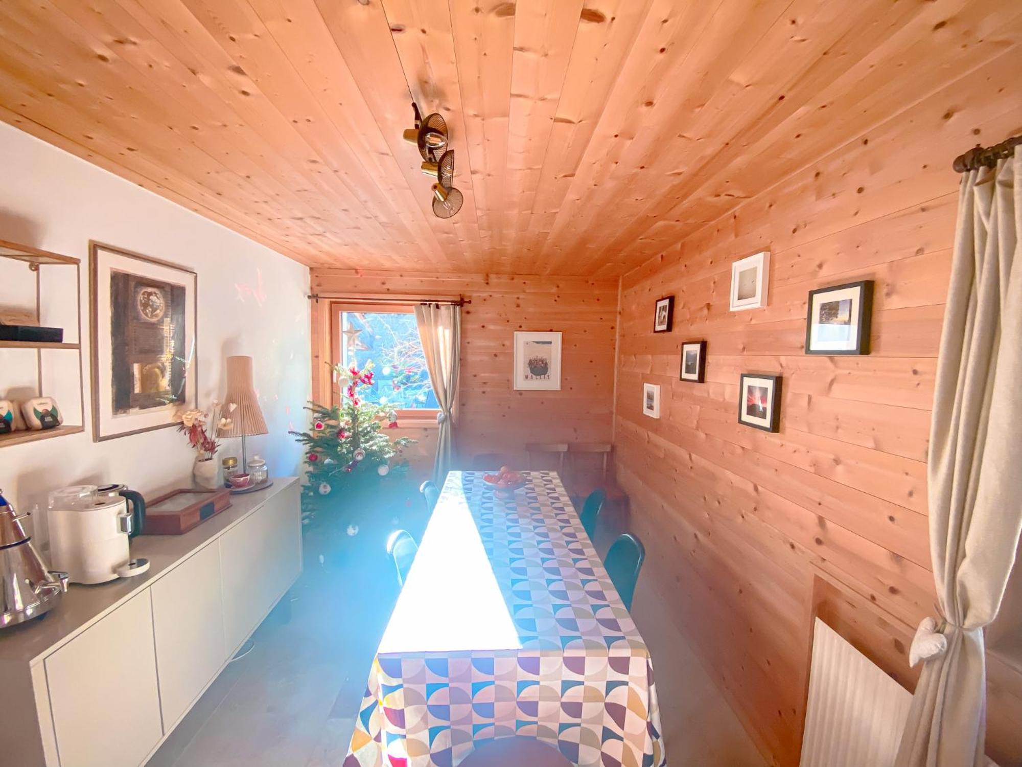 Chalet 4 Saisons Ovronnaz Eksteriør billede