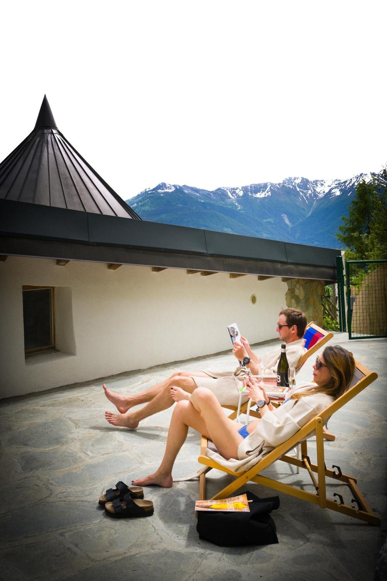 Chalet 4 Saisons Ovronnaz Eksteriør billede